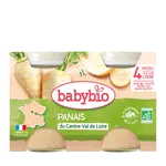 BABYBIO Príkrm paštrnák (2x 130 g)