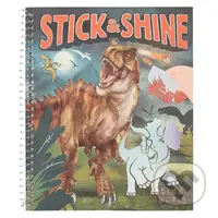 Kreatívny zošit Dino World (So samolepkami - senzačné omaľovánky značky Dino World.)