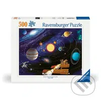 Sluneční soustava - puzzle z kategorie Naučné puzzle