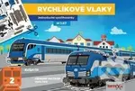 Rychlíkové vlaky (Jednoduché vystřihovánky)