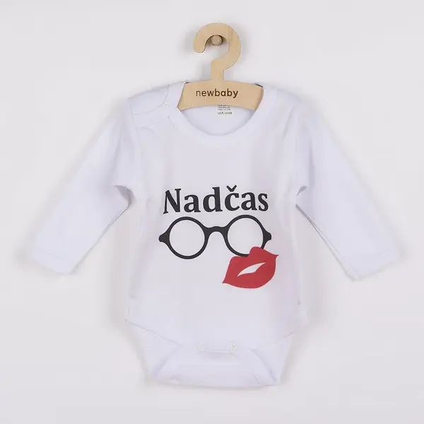 Body s potlačou Nadčas, vel. 80 (9-12m)
