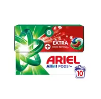Ariel Extra Clean Allin1 + kapsuly na pranie, 10 praní