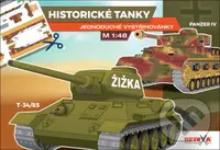 Historické tanky (Jednoduché vystřihovánky)