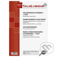 Práca, mzdy a odmeňovanie 8/2019