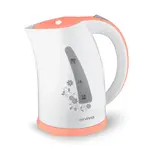 Varná kanvica 1,7 l, bielo-oranžová