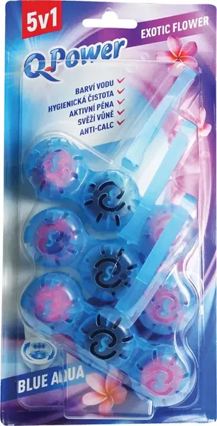 Q Power Blue záves ExoticFlower