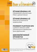 Dane a účtovníctvo 1/2019