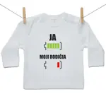 Boodyy Tričko s dlhým rukávom Batéria nabitá 110 (4-5 rokov)