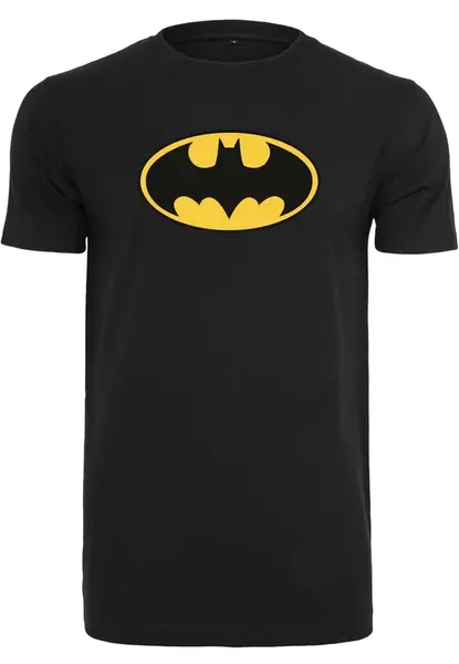 Black Batman logo T-shirt