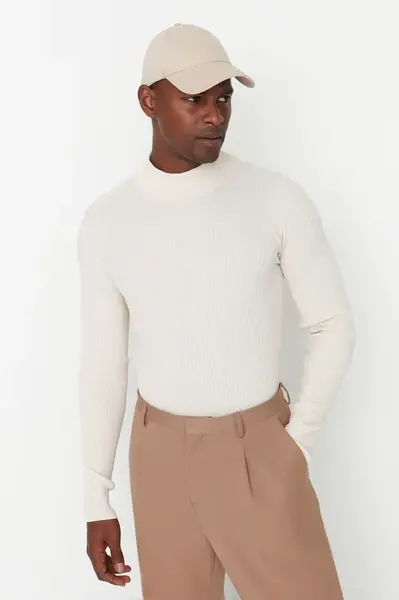 Pánský rolák Trendyol Corduroy