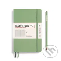 Leuchtturm1917 Zápisník Sage Softcover B6+ linkovaný
