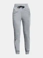 Dívčí tepláky Under Armour  Rival Fleece Joggers Grey M