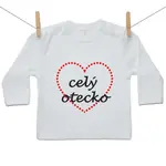 Boodyy Tričko s dlhým rukávom Celý otecko 128 (7-8 rokov)