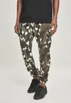 Dřevěné camo kalhoty Geometric Camo Stretch Twill Cargo Pants