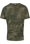 Camo Oversized Triko Olive Camo