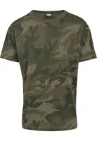 Camo Oversized Triko Olive Camo