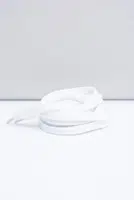 Bílé Ploché Bavlněné Šněrování Corbby