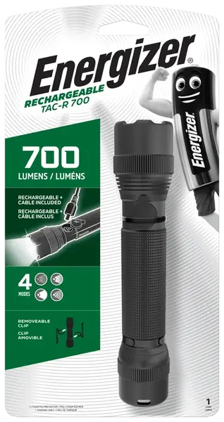 Energizer ručné nabíjateľné svietidlo Tactical Rechargeable