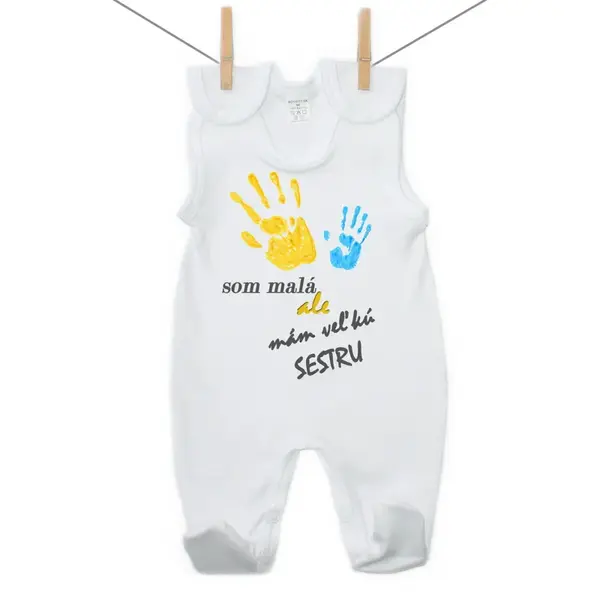 Boodyy Dupačky Som malá ale mám veľkú sestru 80 (9-12 mesiacov)