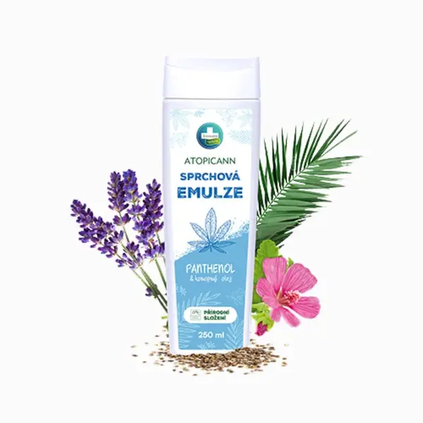 ATOPICANN sprchová emulzia s pantenolom - 250 ml - Annabis