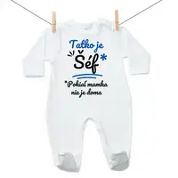 Boodyy Overal Tatko je šéf 80 (9-12 mesiacov)