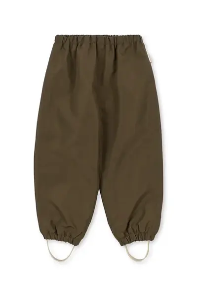 Dětské kalhoty do deště Konges Sløjd AWARD SHELL PANTS FLEXI SIZE GRS růžová barva, KS103442