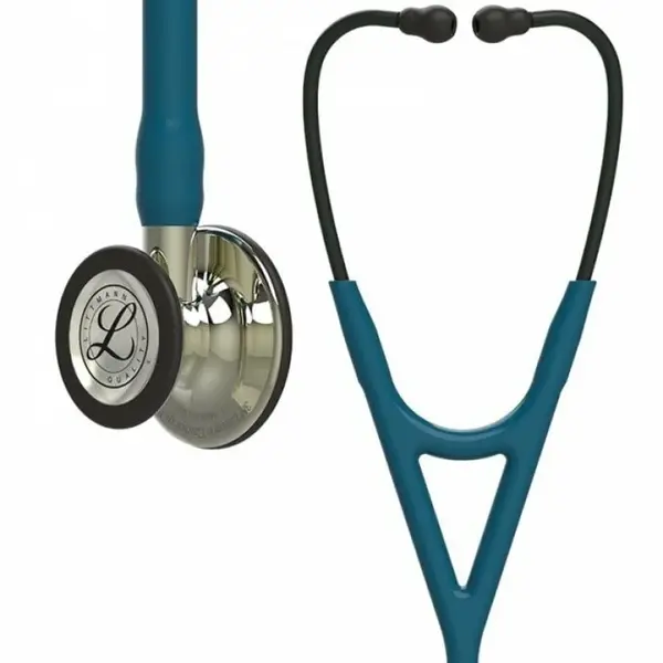 3M Littmann Cardiology IV 6190, Champagne-Finish, kardiologický stetoskop, karibská modrá TOW017536