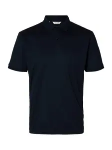 SELECTED Tričko 'SLHFAVE'  tmavomodrá