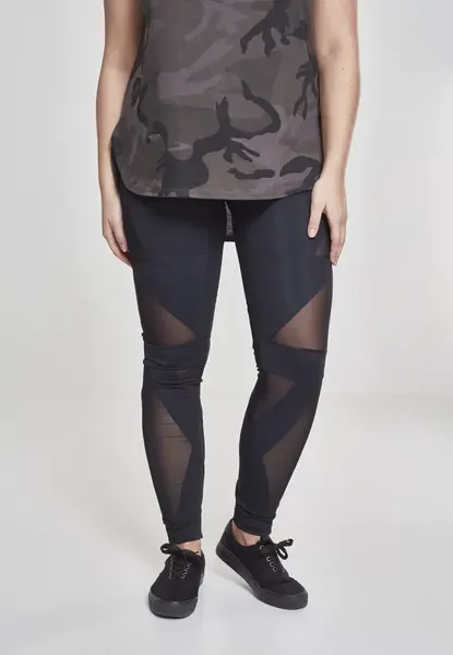 Women's leggings Triangle Tech Mesh blk/blk