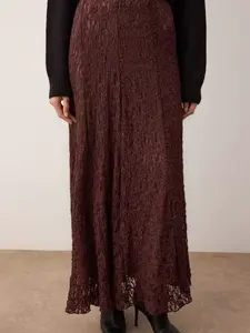 Trendyol Sukňa  čokoládová