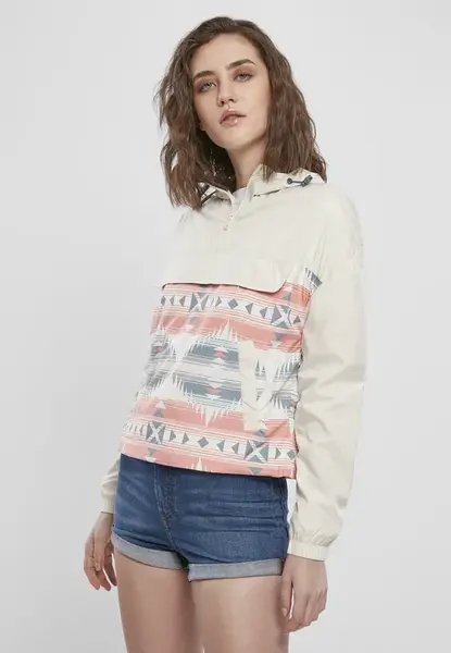 Women's Extended Shoulder Jacket Offwhite/Summerinka