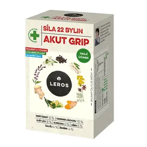 Leros Síla 22 bylin akut grip 20 sáčků