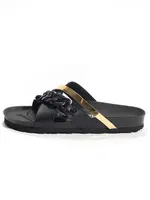 Bayton Šľapky 'MAGRITTE'  zlatá / čierna