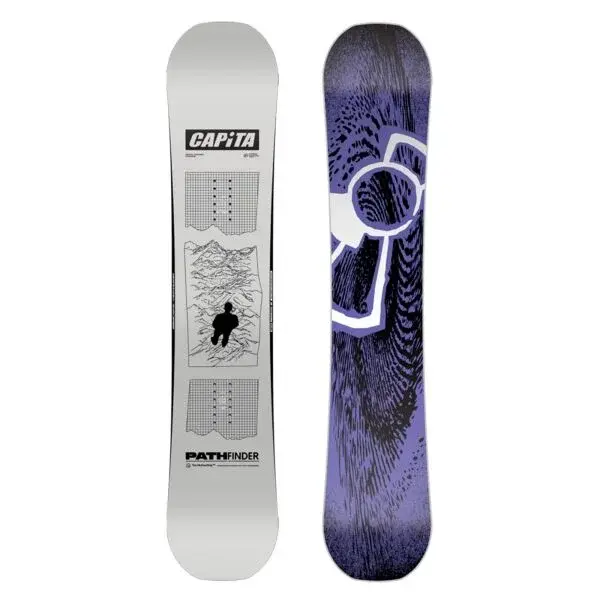 CAPITA PATHFINDER Pánsky snowboard, fialová, veľkosť