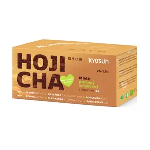Kyosun Hojicha BIO mletý pražený zelený čaj 20x1,5 g