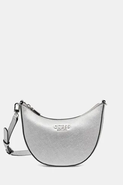 Kabelka Guess FEDANA stříbrná barva, HWZM96 43720