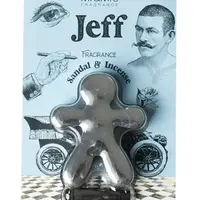 Mr&Mrs Fragrance Jeff Chrome Sandal & Incense - vůně do auta