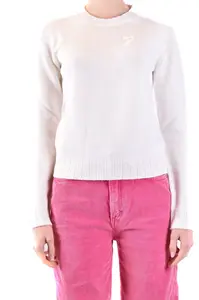 Bílý vlněný svetr Dondup