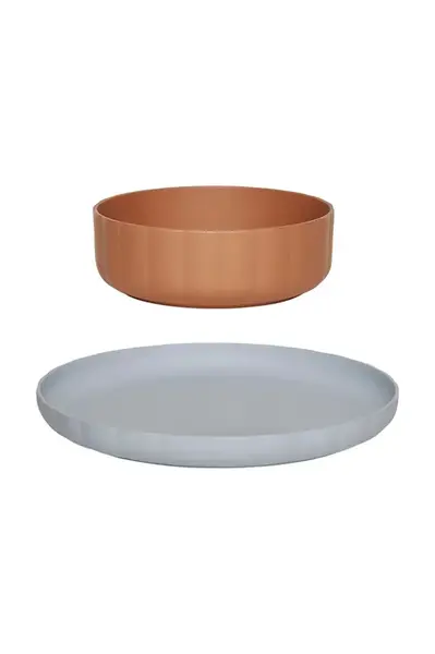Dětský talíř a miska OYOY Pullo 14 / 20 cm
