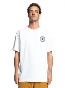 Dc shoes pánské tričko DC Corpo Fb Hss White | Bílá | Velikost M