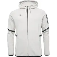 Umbro TERRACE FULL ZIP HOODIE Pánská mikina, šedá, velikost