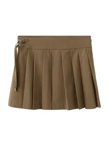 MANGO Sukňa 'BRITTANY'  hnedá