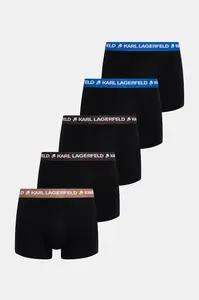 Boxerky Karl Lagerfeld LOGO TRUNK 5-pak