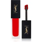 Yves Saint Laurent Tatouage Couture Velvet Cream vysoce pigmentovaná krémová rtěnka s matným efektem odstín 201 Rouge Tatouage 6 ml