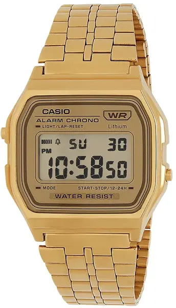 Casio Collection Vintage A158WETG-9AEF ROUND DIGITAL (007)