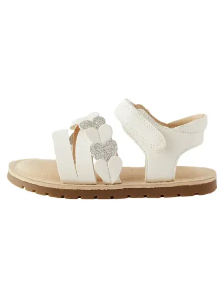 Next Sandále  strieborná / biela