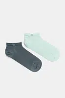 Ponožky Calvin Klein 2-pack dámské, zelená barva, 701231383