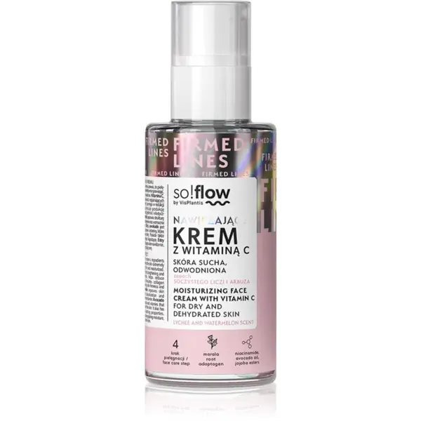 so!flow Moisturizing Face Cream With Vitamin C hydratační krém s vitaminem C 50 ml