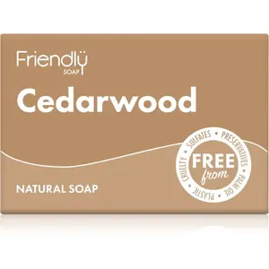 Friendly Soap Natural Soap Cedarwood přírodní mýdlo 95 g