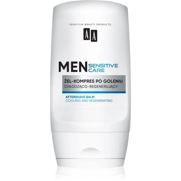 AA Cosmetics Men Sensitive gél po holení s chladivým účinkom pre mužov 100 ml